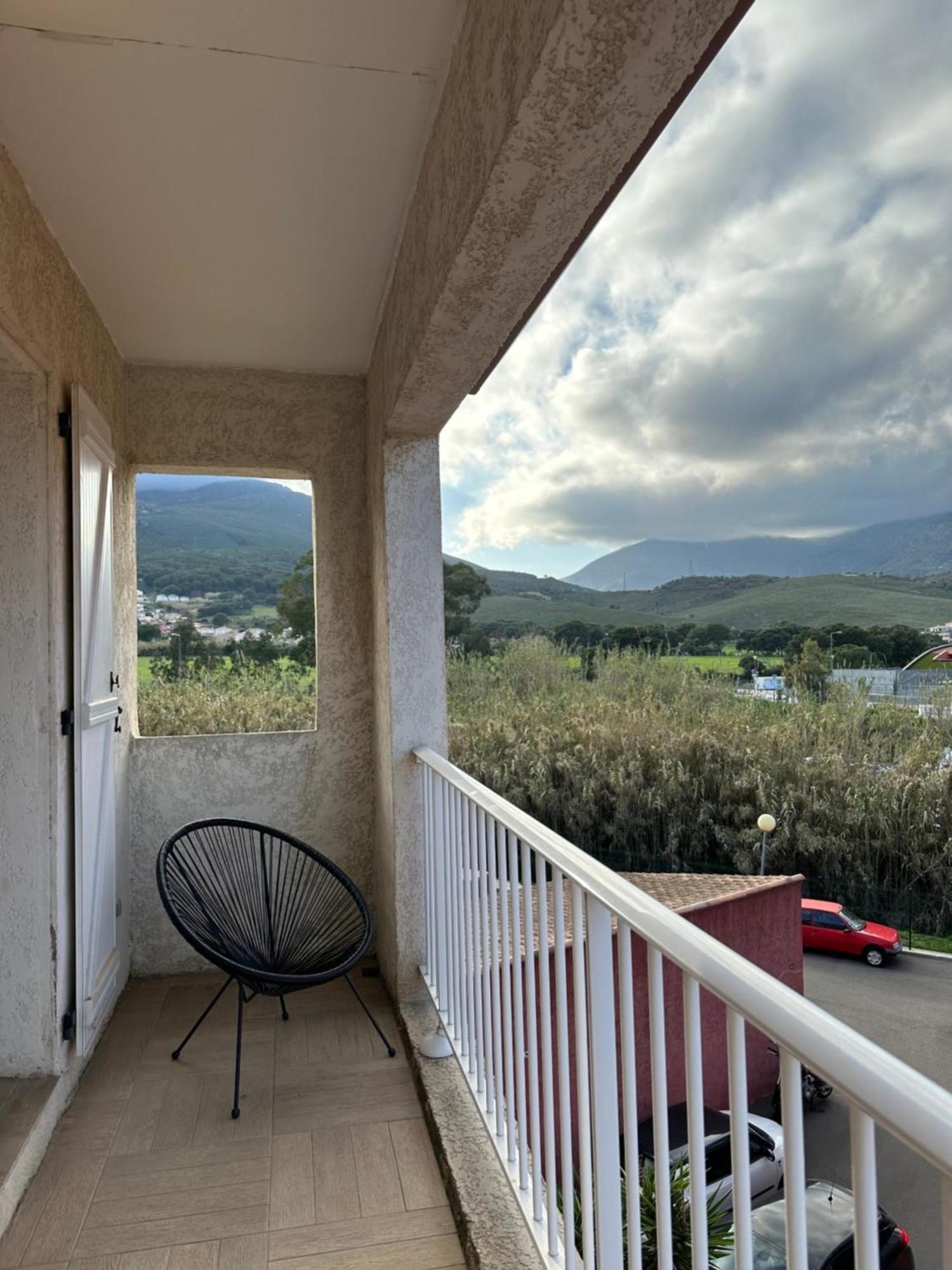 Appartement T2 - Vue Montagne Biguglia  Esterno foto